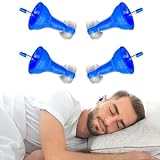 Innovative Aufblasbare Ohrstöpsel, 2 Paar Superweiche Wiederverwendbare Geräuschreduzierende...