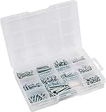 Connex Gewindeschrauben-Sortiment 265-teilig - Diverse Größen - Senkkopf & Linsenkopf - PH...