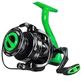 GT1000-6000 Serie Spinnrollen, 8 kg max. Zug, Angelrolle 5,2:1 Übersetzungsverhältnis, Rollen für...