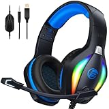 Fachixy FC100 Gaming Headset für PS4, PS5, PC, Xbox, Nintendo Switch, Gaming Kopfhörer mit Kabel...