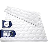 Gentle North Bettdecke 135x200 als Schlafdecke - Ganzjahresdecke für Allergiker geeignet - Weiche...
