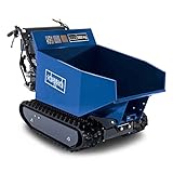 Scheppach Benzin Dumper DP5000 Motorschubkarre Mini Transporter mit Kettenantrieb | 500kg Traglast |...