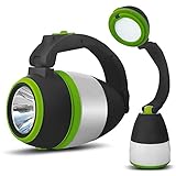 Maclean MCE294 3 in 1 LED-Lampe Campinglampe Tischlampe Taschenlampe Klappbar Outdoor 3 Lichtmodi 1W...