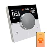 KETOTEK WiFi Thermostat für Fussbodenheizung Wasser und Boiler Gastherme, Raumthermostat Heizung...