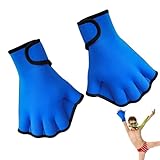 Neoprenhandschuhe mit Handflächen, Schwimmhandschuhe, Aqua Training, Wasserbeständigkeit...