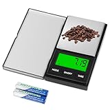 TNOMSNO 1000g/0.01g Hochpräzise Digitalwaage, 5 Gewichtseinheiten Multifunktionale Feinwaage mit...