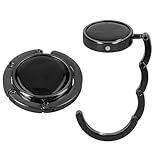 kwmobile Taschenhalter für Tisch - 2X Faltbare Antirutsch Handtaschenhalter Tisch Haken - Taschen...