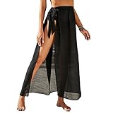 Jarseila Damen Sarong Lang Strandkleider Pareo für den Strand Cover Up Badeanzug Vertuschung...