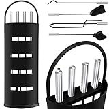 KESSER® Kaminzubehör 5-teiliges Kaminbesteck Set | Modern Design, beschichtet, Hochwertige...