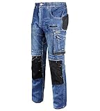 Lahti PRO Arbeitshose L40510 SLIM FIT Jeanshose Sicherheitshose Schutzhose Jeans Herrenhose Hose...