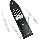 MULTIPICK ELITE 11 Profi Dietrich Set - [11 Teile | 0,6 mm] Made in Germany - Lockpick Tool,...