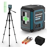 Kevsuvqin Kreuzlinienlaser mit Stativ, Laser Wasserwaage, 360 Grad Laser Level, IP54...
