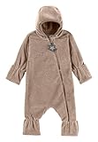 Sterntaler Baby Overall Fleece Unisex - Jumpsuit aus Microfleece Stickerei, Reißverschluss, sowie...