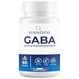 Bandini® GABA | Kapseln hochdosiert - 750 mg Gamma Aminobuttersäure je Tagesdosis |...