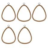 Chenxi Studio 5 Stück praktische Stickrahmen Kreuze Sticken Tropfen Rahmen zum Nähen Handarbeiten...