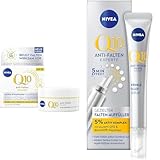 NIVEA Anti-Falten POWER Q10 Extra Straffende Tagespflege LSF 30 (50 ml) + NIVEA Q10 Gesichtspflege,...