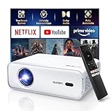 Aurzen Eazze D1 Smart Beamer Heimkino Projektor 4K Unterstützt Full HD 1080P Beamer mit NetfIix...