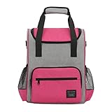 BHVXW Lunchtasche, großvolumige Aluminiumfolien-Isoliertasche, Rotwein-Kalt-EIS-Tasche,...