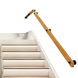 Handlauf Rutschfester Handlauf aus Holz für Treppen im Innenbereich, 1 bis 20 Fuß, Zuhause, Villa,...