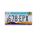 Nummernschild, US-amerikanisch / USA, Arizona Grand Canyon State