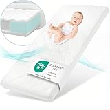 Sun Garden Babymatratze, Kindermatratze 70x140 cm mit Trittkante, Oeko Tex 100 Zertifiziert, Baby...
