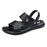 BIISDOST Sandalen Herren Sommer Sandaletten Athletische Freizeitschuhe Klettverschluss Anti-Rutsch...