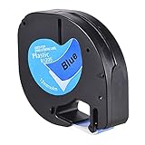 Beschriftungsband 91205 Kunststoff Selbstklebend Nachfüllungen für DYMO LT-100H Label Maker 1...