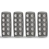 Eiswürfelform 4 Packs Eiswürfelbehälter Leicht lösbare 10-Würfel-Eiswürfelschale BPA-freie...