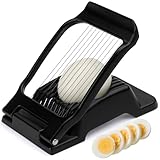 BIBURY Eierschneider aus Edelstahl, Robuster Aluminium Schneider für Eier, Eischneidewerkzeug, Egg...