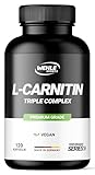 Wehle Sports L Carnitin Triple Complex mit Acetyl L-Carnitin, L- Carnitin Fumarat, L-Carnitin...