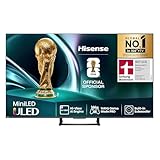 Hisense 65U7Q Fernseher 65 Zoll, 4K Mini LED ULED, Smart TV, Hi-View AI Engine, 144Hz Game Mode Pro,...