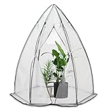 VOUNOT Gewächshaus Foliengewächshaus für Balkon, Garten, überwinterungszelt für Pflanzen,...