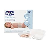 Chicco Nabelpflaster-Set, 14 vorgeschnittene Nabelkompressen und 7 Netzbandagen, einfaches...