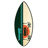 Board Masters VW Collection - Volkswagen Skimboard Echtholz (104 cm) Unisex mit T1 Bulli Bus Design...