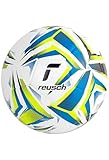 Reusch Attrakt Silver Trainingsball|Fußball|Handgenäht für besondere Haltbarkeit|Wetterfest und...