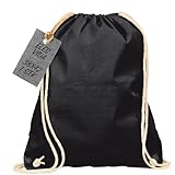 Baumwoll Turnbeutel 1 Stück 38 x 42 cm Sportbeutel - Rucksack Stofftasche Bag, Beutel,...