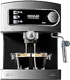 Cecotec Cumbia Power Espresso 20 Barista Aromax Kaffeemaschine. Leistung 2900 W, 2 Heizsysteme,...