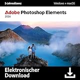 Adobe Photoshop Elements 2026 |3-Jahreslizenz | 1 Gerät│1 Benutzer│PC/Mac│ Download