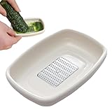 Wasabi Reibe zum Zerkleinern von Knoblauch, Ingwerreibe, Zwiebel- und Ingwerreibe für zu Hause,...