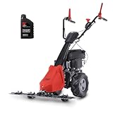 Scheppach Benzin Balkenmäher BMS196-88 | Schnittbreite 880mm | Schnitthöhe 30-60mm | 5,7 PS /...