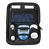 GENCAM Diabetes-Versorgungskoffer, tragbares Testset mit Netztasche, Reise-Blutzuckermessgerät,...