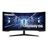 Samsung Gaming Monitor G5 C34G55TWWP, 34 Zoll, VA-Panel, UWQHD-Auflösung, AMD FreeSync Premium,...