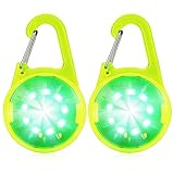 ZLCBBD LED Blinklicht Kinder - USB Aufladbar Reflektoren Licht für Schulranzen Sicherheitslicht...