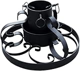 FineHome Metall Tannenbaumständer Weihnachtsbaumständer Ø 40cm Baumständer Christbaumständer...