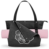 Gonex Yogatasche, Yogamatte Tasche mit Mehreren Taschen für Damen und Herren, Canvas wasserdichte...