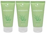 [3er-Pack] Feuchtigkeitsspendende, beruhigende und regenerierende Handcreme mit Aloe Vera Deliplus |...