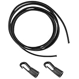 DOITOOL Elastisches Bungee Seil mit Haken Strapazierfähiges Spanngummi für Kajak Boot...