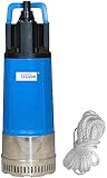 Güde Drucktauchpumpe GDT 1200 I (1200 W, Fördervolumen: 6000 l/h, max. Förderhöhe: 40 m, max....