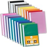 perfect line - 18 Schnellhefter (PP) DIN-A4, 18 Farben, recycelbarer Kunststoff (PP), mit...