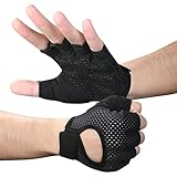 flintronic Fitness Handschuhe, Atmungsaktive Trainingshandschuhe mit Mikrofasergewebe, Rutschfester...